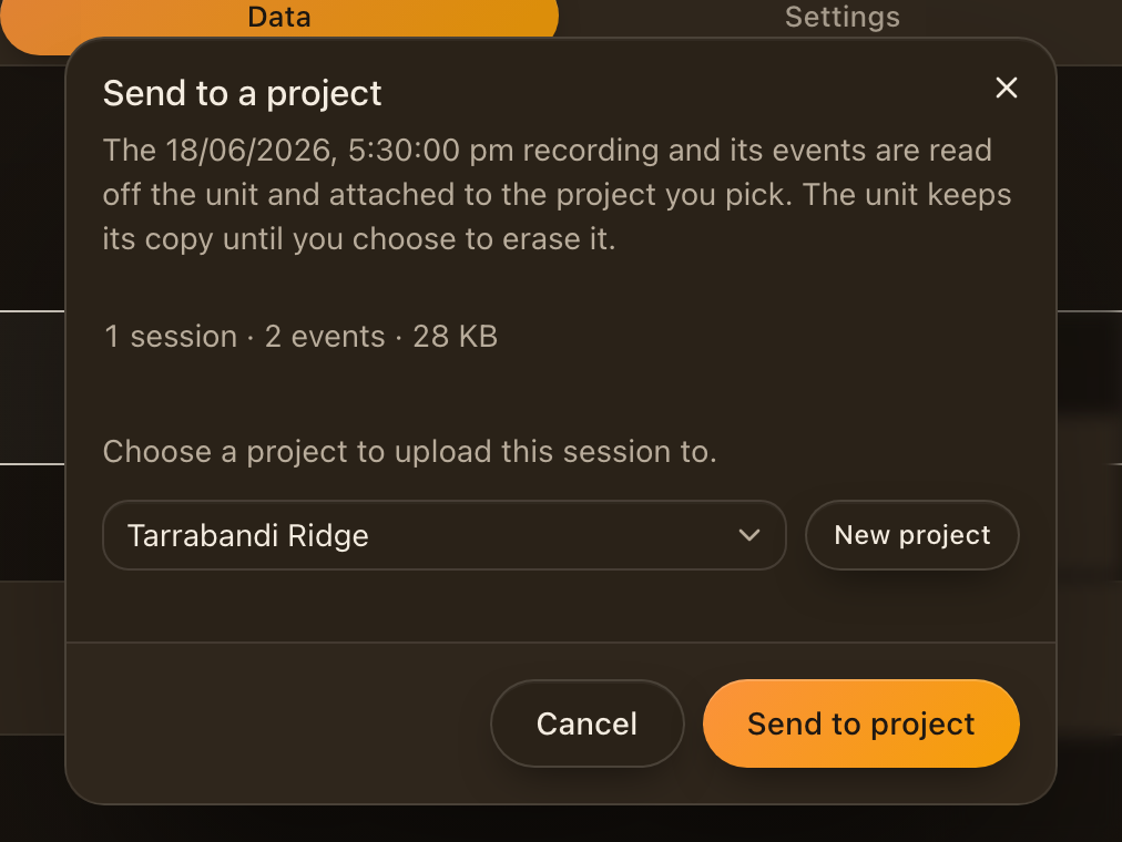 Pick the project